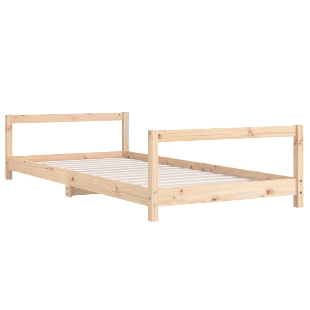 Cadre de lit pour enfant 90x190 cm Bois de pin massif